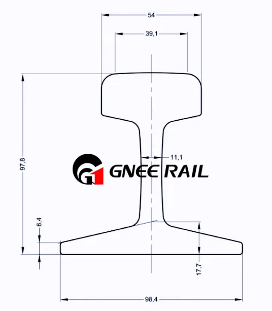 50LB. ASCE Rail 50LB. ASCE Rail