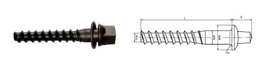 sleeper screw sleeper screw