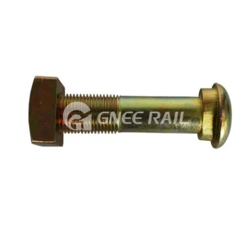Oval Neck Track Bolt Rail Fish Bolt